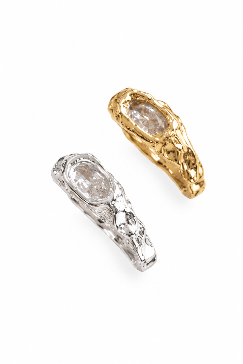 Anillo Trilogy con Piedra