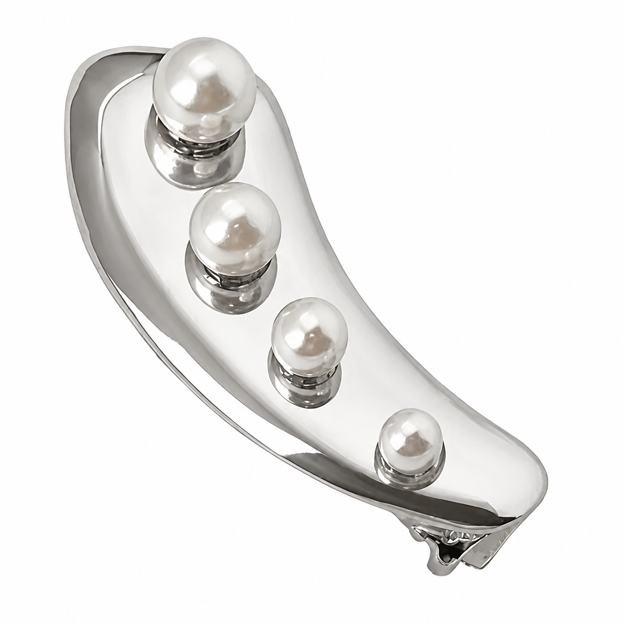 Aretes Earcuff perlas