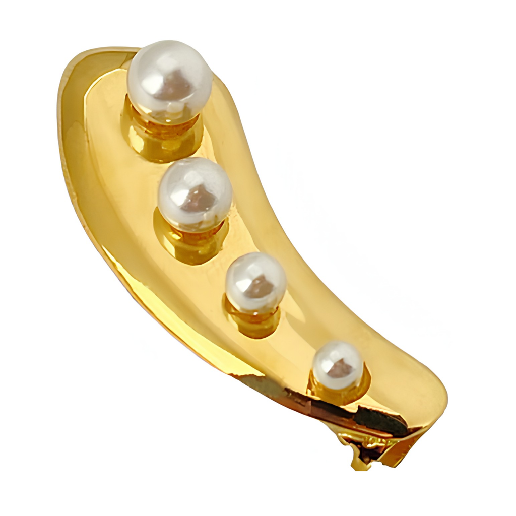 Aretes Earcuff perlas
