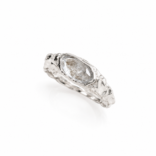 Anillo Trilogy con Piedra
